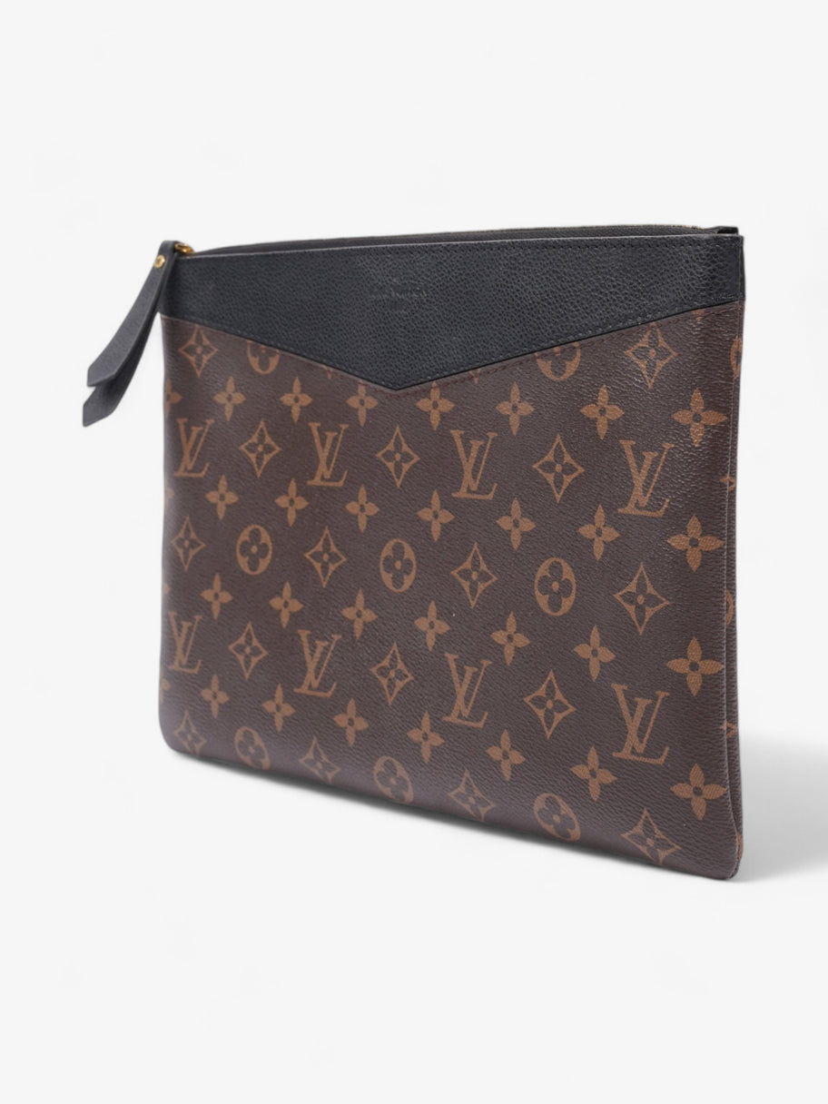 Louis Vuitton Daily Pouch Monogram / Black Coated Canvas Image 4