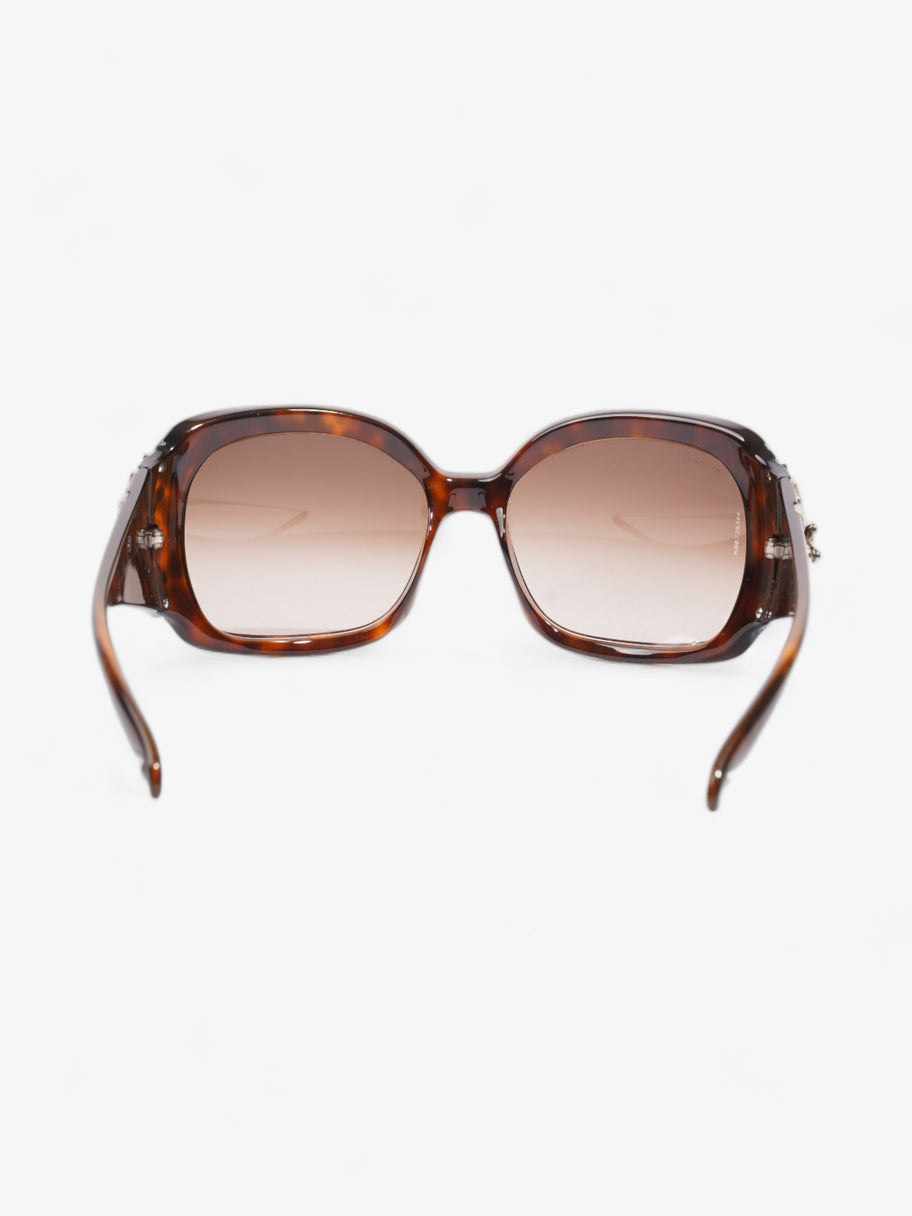 Bvlgari Limited Edition Fireworks Oversized Sunglasses Tortoise Acetate 125mm Image 3