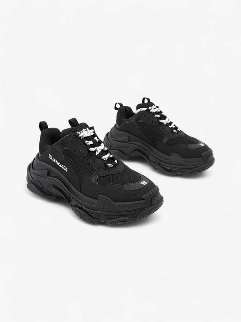  Balenciaga Triple S Black / White Mesh EU 38 UK 5