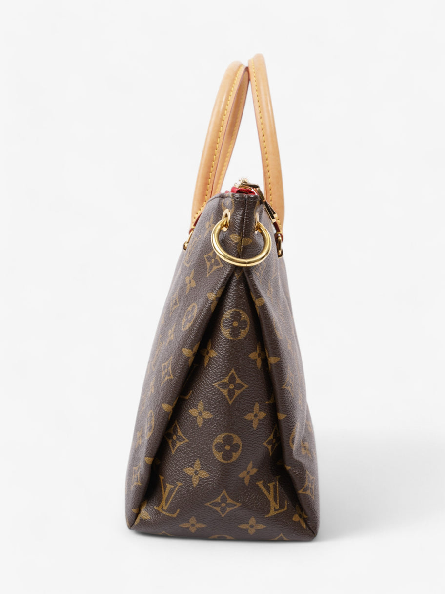 Louis Vuitton Pallas Monogram / Red Coated Canvas MM Image 3