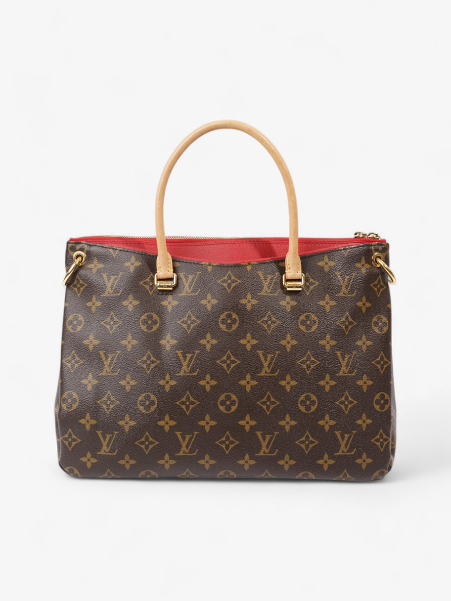 Louis Vuitton Pallas Monogram / Red Coated Canvas MM Image 4