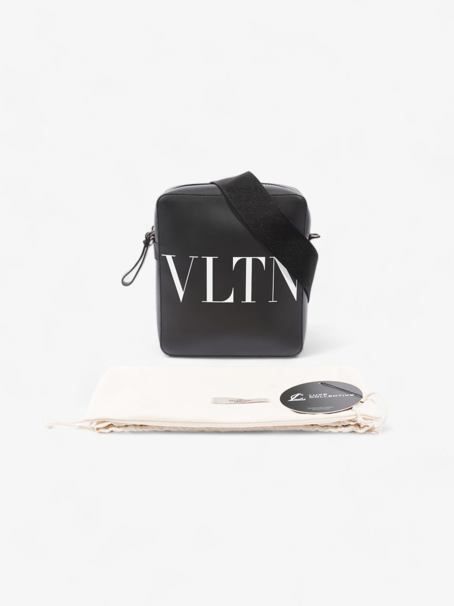 VLTN Crossbody Bag  Black Calfskin Leather Image 8