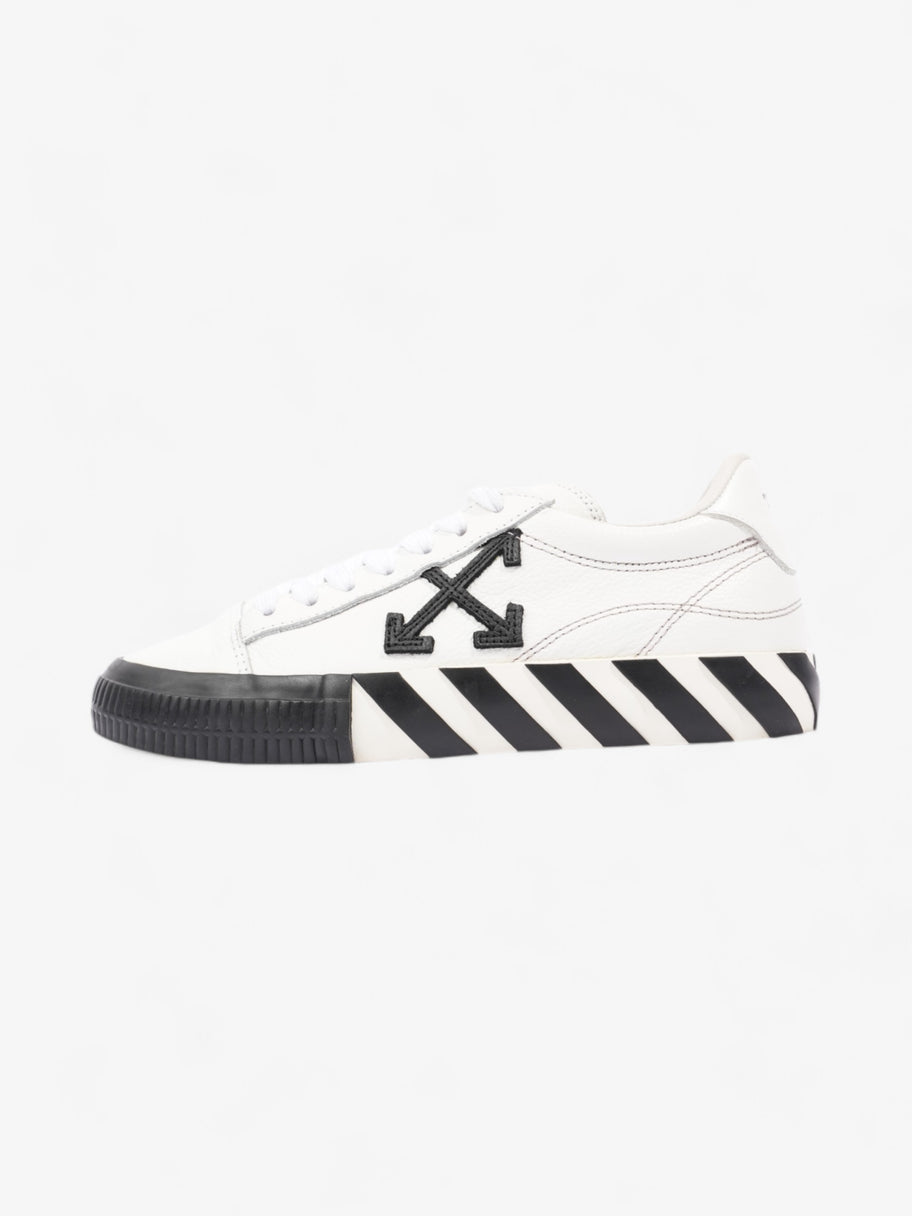 Off White Vulcanised Low-top White  / Black / Red Leather EU 38 UK 5 Image 5