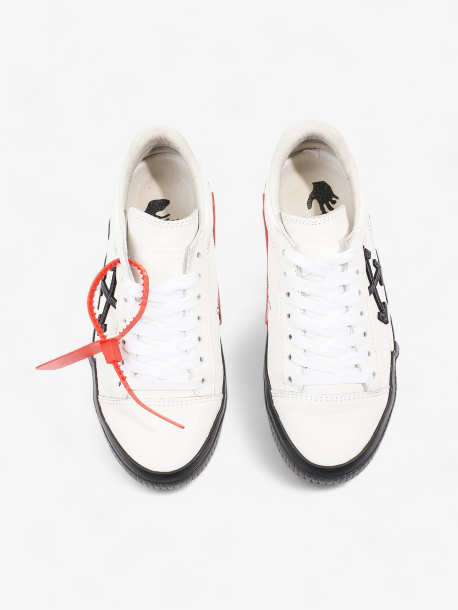 Off White Vulcanised Low-top White  / Black / Red Leather EU 38 UK 5 Image 8