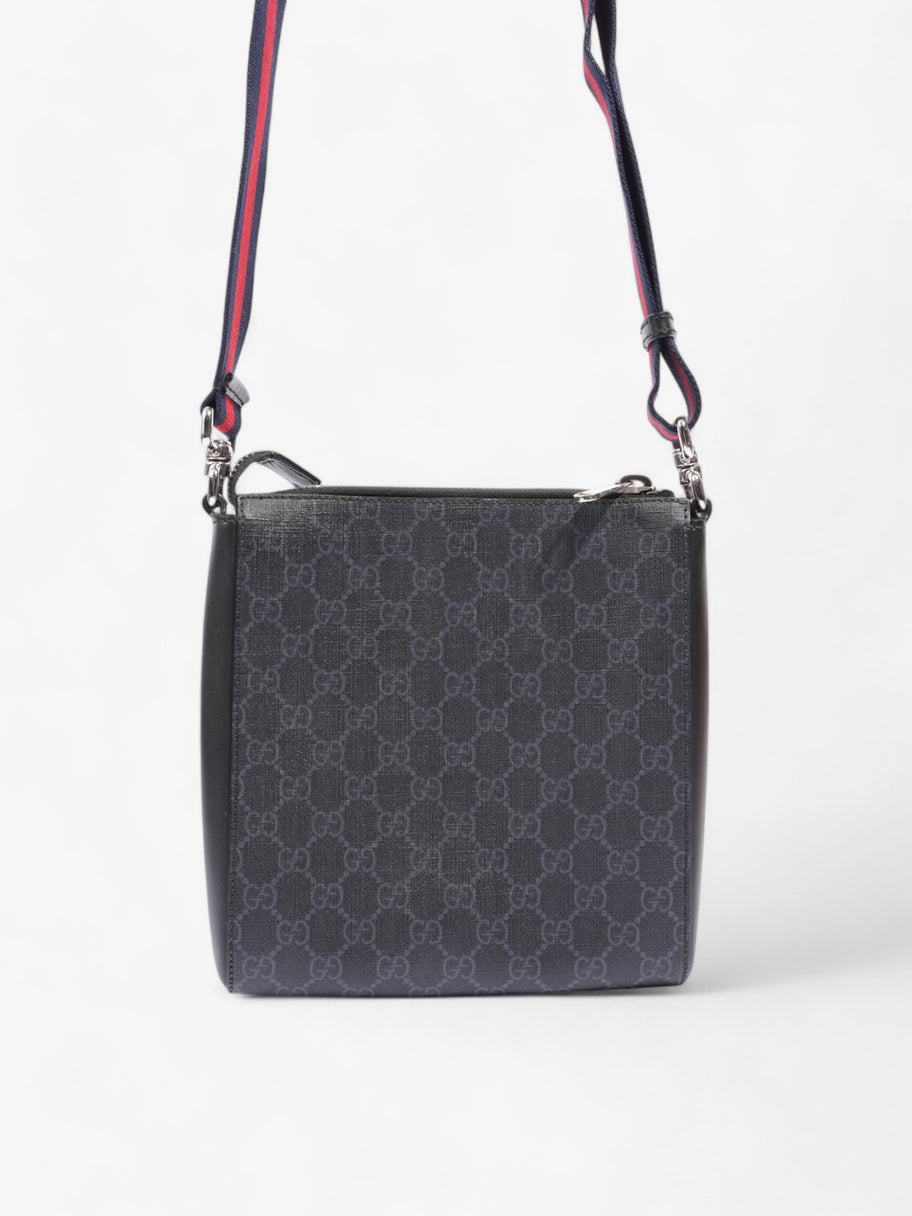 Gucci GG Crossbody Bag Black Canvas Image 4