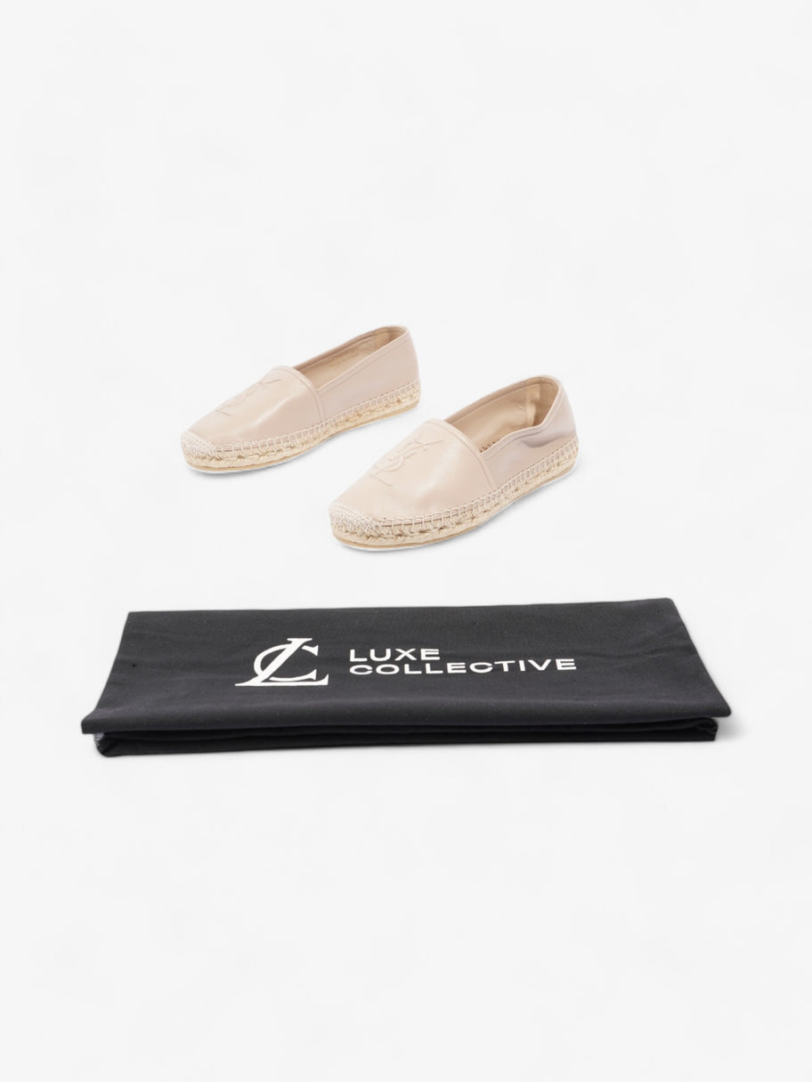 Saint Laurent YSL Espadrilles Nude Leather EU 38.5 UK 5.5 Image 10