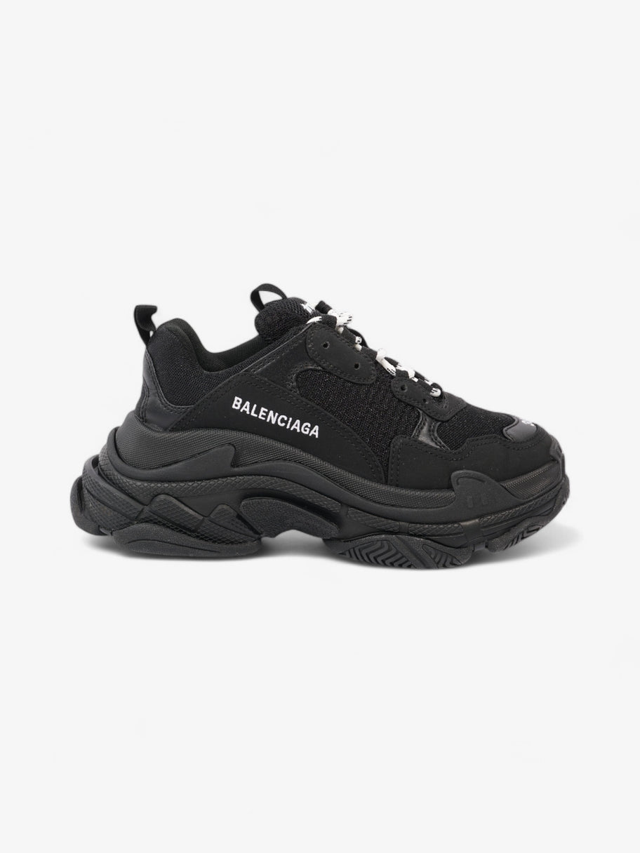 Balenciaga Triple S Black Mesh EU 38 UK 5 Image 1