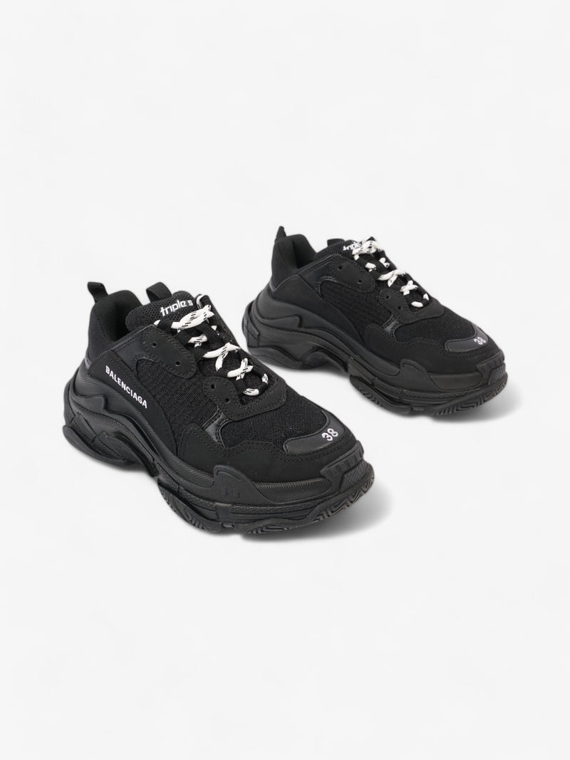  Balenciaga Triple S Black Mesh EU 38 UK 5