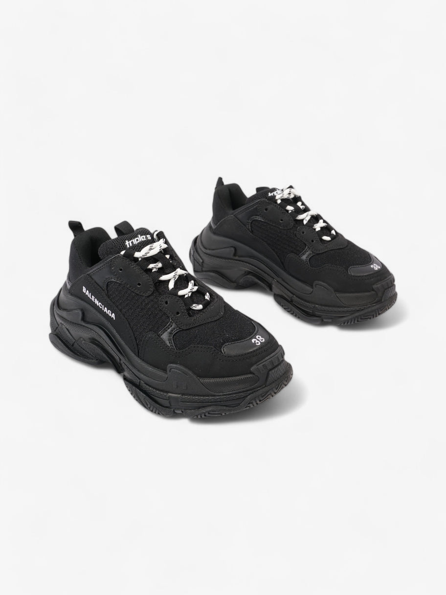 Balenciaga Triple S Black Mesh EU 38 UK 5 Image 2