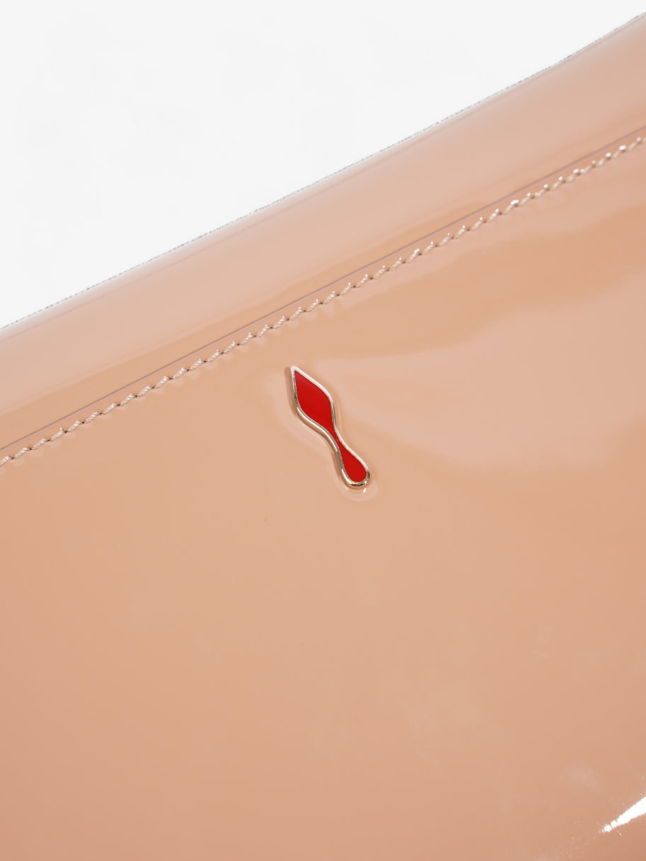 Christian Louboutin Vero Dodat Clutch Nude Patent Leather Image 6