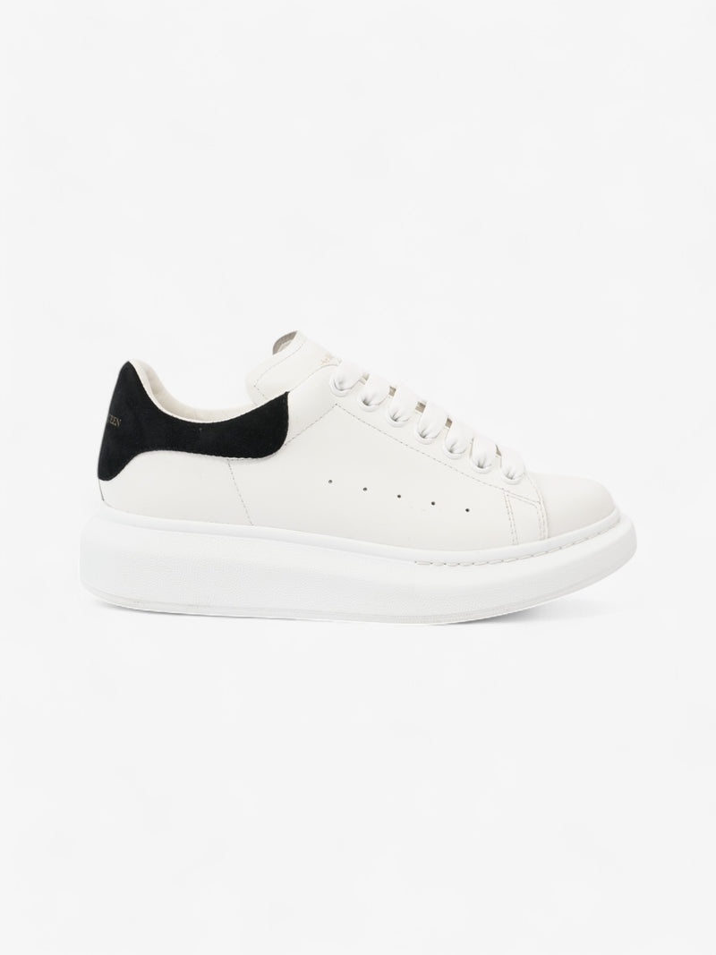  Alexander McQueen Oversized Sneakers White  / Black Tab Leather EU 39 UK 6