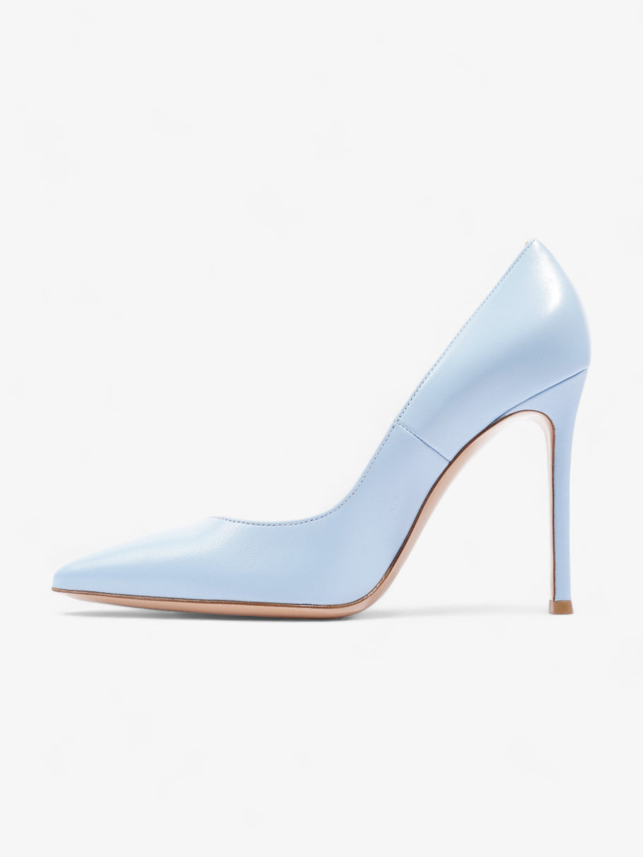 Gianvito Rossi Leather Heels 100 Blue  Leather EU 36.5 UK 3.5 Image 3