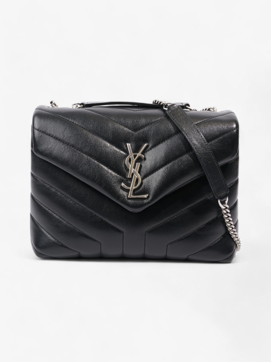 Saint Laurent Lou Lou Black Lambskin Leather Small Image 1