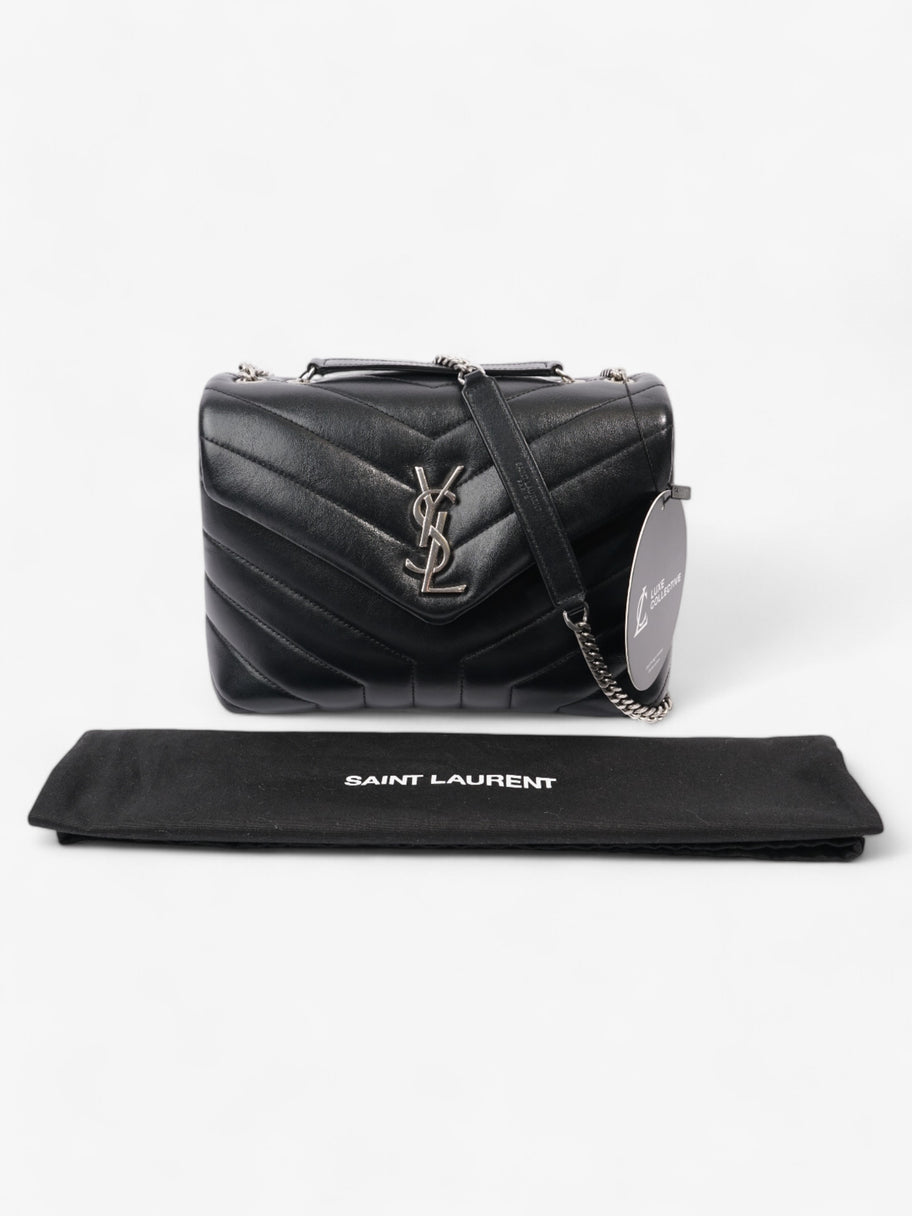 Saint Laurent Lou Lou Black Lambskin Leather Small Image 11