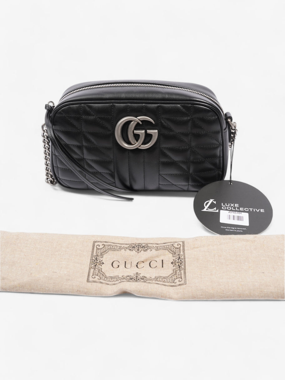 Gucci GG Marmont Black Calfskin Leather Small Image 8