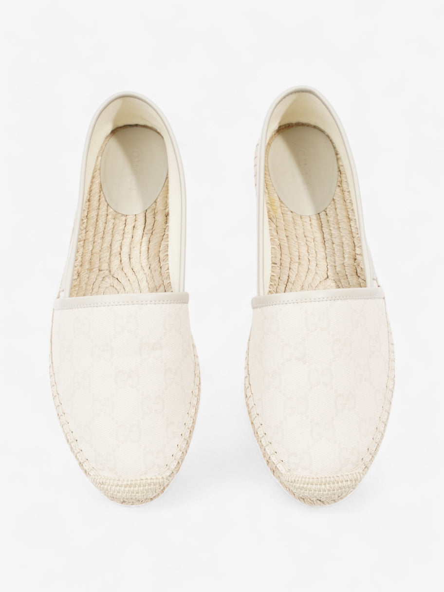 Gucci GG Espadrille Beige  Canvas EU 39 UK 6 Image 8