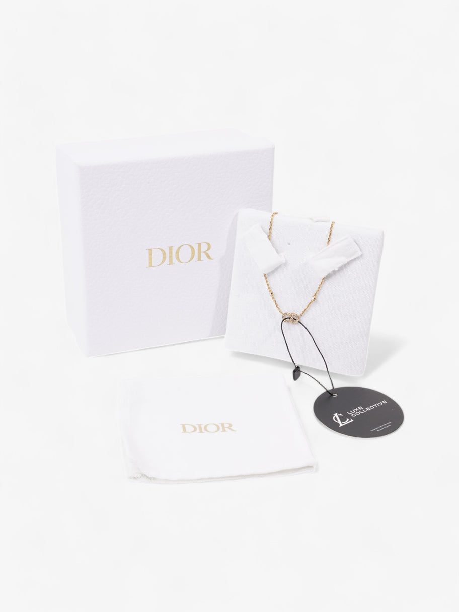 Christian Dior Clair D Lune Necklace Gold / White Base Metal Image 5