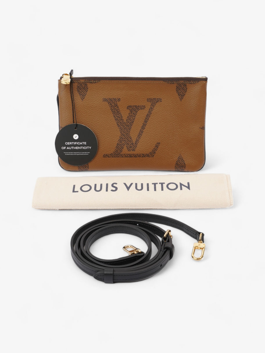 Louis Vuitton Double Zip Pochette Monogram Coated Canvas Image 10