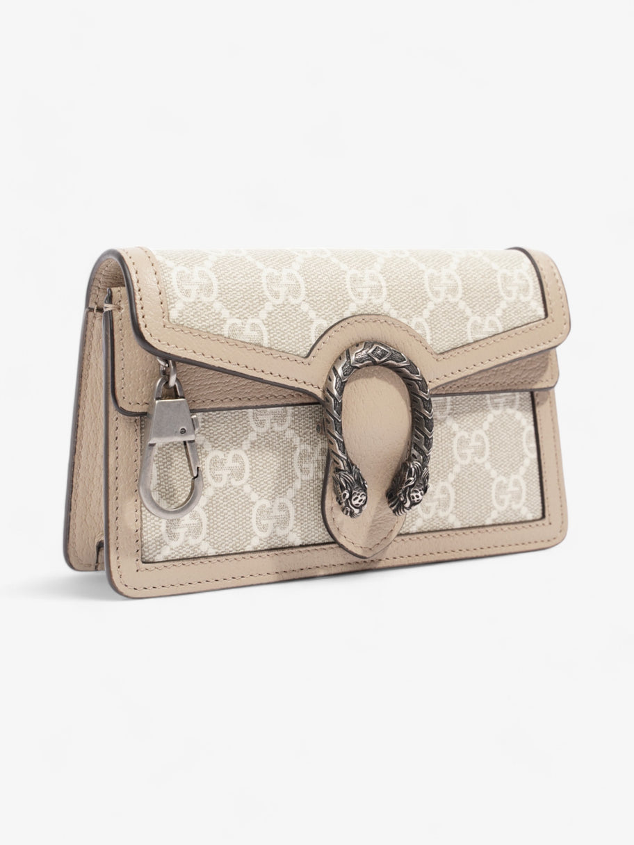 Gucci Dionysus GG Supreme / Beige Coated Canvas Super Mini Image 9