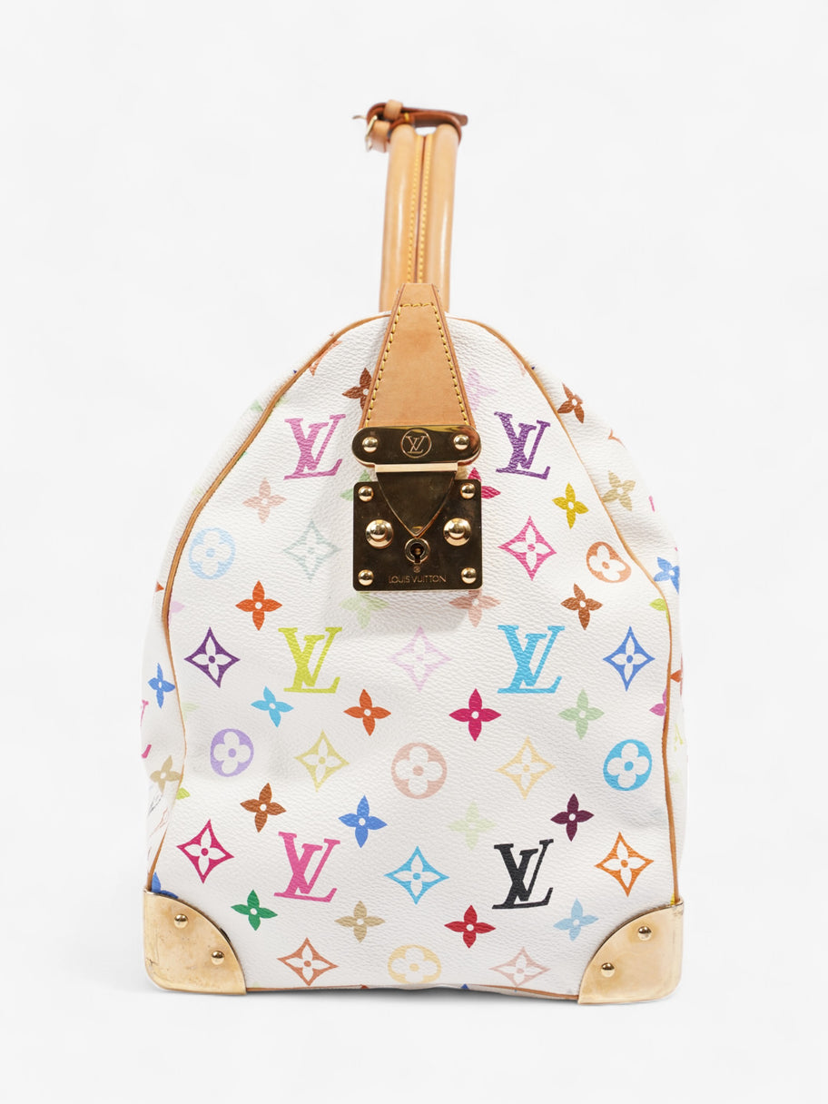 Louis Vuitton Keepall Murakami White / Multicolour Coated Canvas 45 Image 4