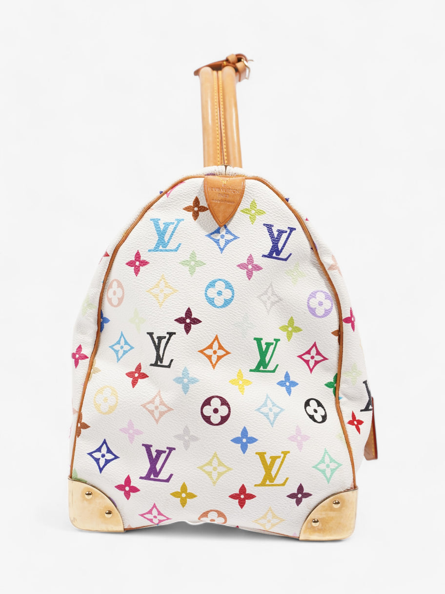 Louis Vuitton Keepall Murakami White / Multicolour Coated Canvas 45 Image 6