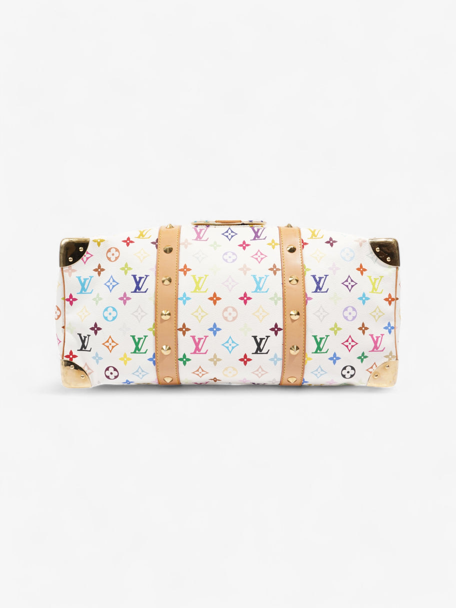 Louis Vuitton Keepall Murakami White / Multicolour Coated Canvas 45 Image 7