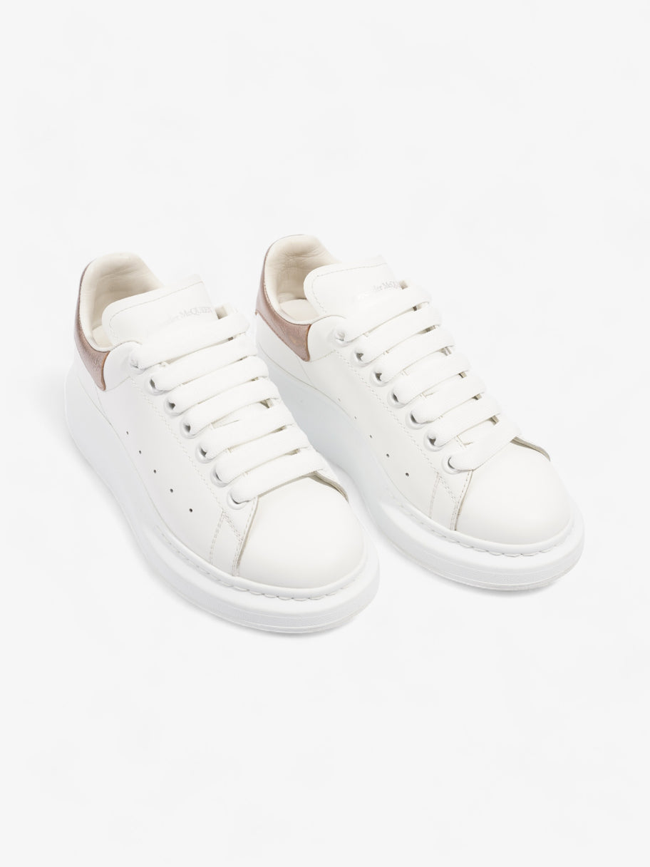 Alexander McQueen Oversized Sneakers White / Rose Gold Leather EU 36.5 UK 3.5 Image 8