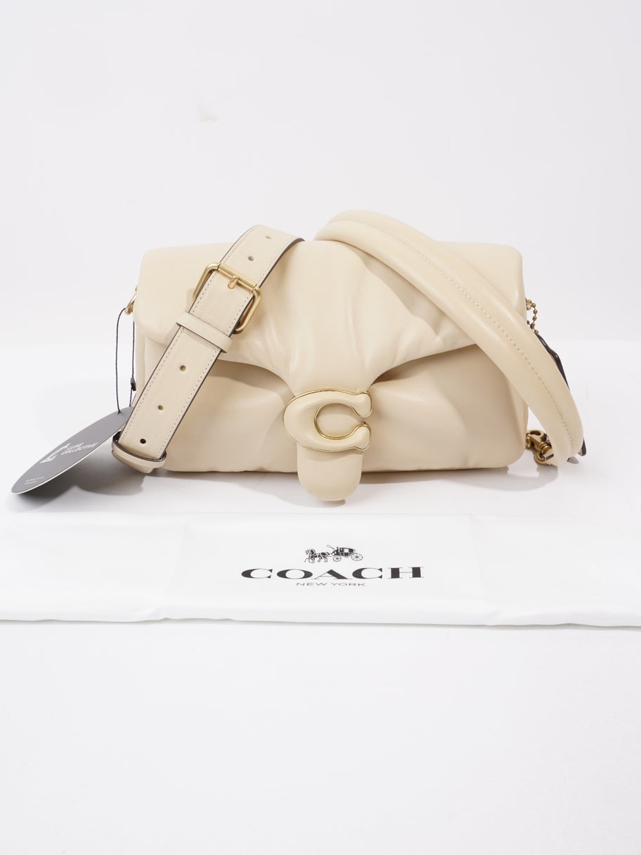 Coach Pillow Tabby Ivory Nappa Leather 26 Image 10