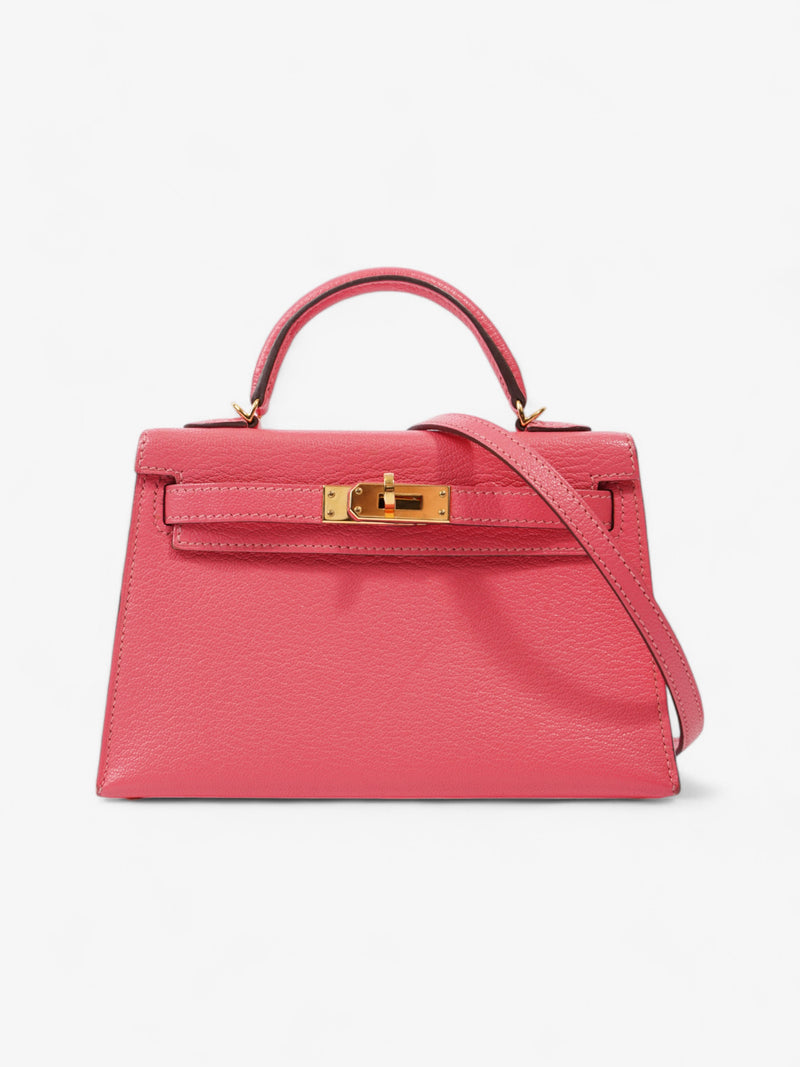  Hermes Kelly Rose Lipstick Chevre Mini