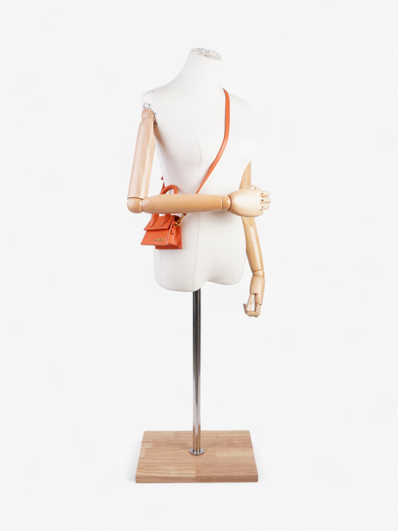  Jacquemus Le Chiquito Orange Leather