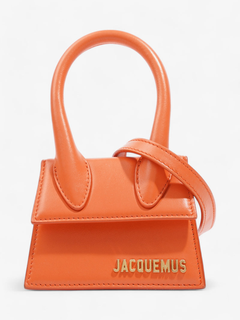  Jacquemus Le Chiquito Orange Leather