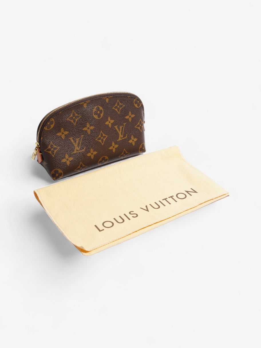 Louis Vuitton Cosmetic Pouch Monogram Coated Canvas PM Image 8