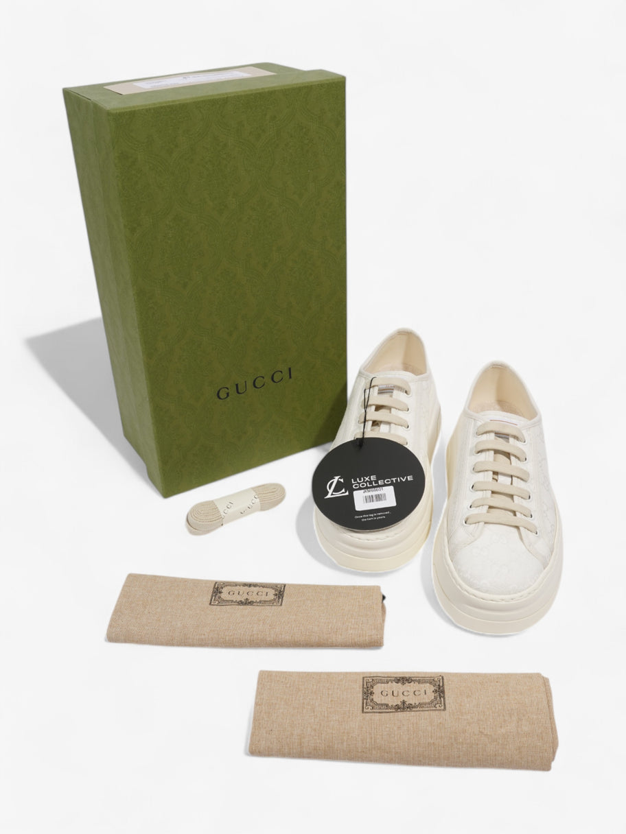 Gucci Tennis 1977 Great White Canvas EU 41.5 UK 8.5 Image 8