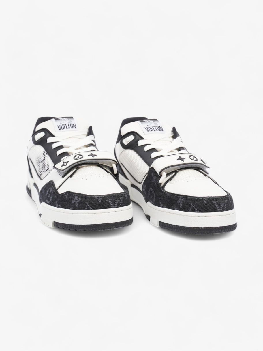 Louis Vuitton LV Trainer Sneakers White  / Black Leather EU 43.5 UK 9.5 Image 2