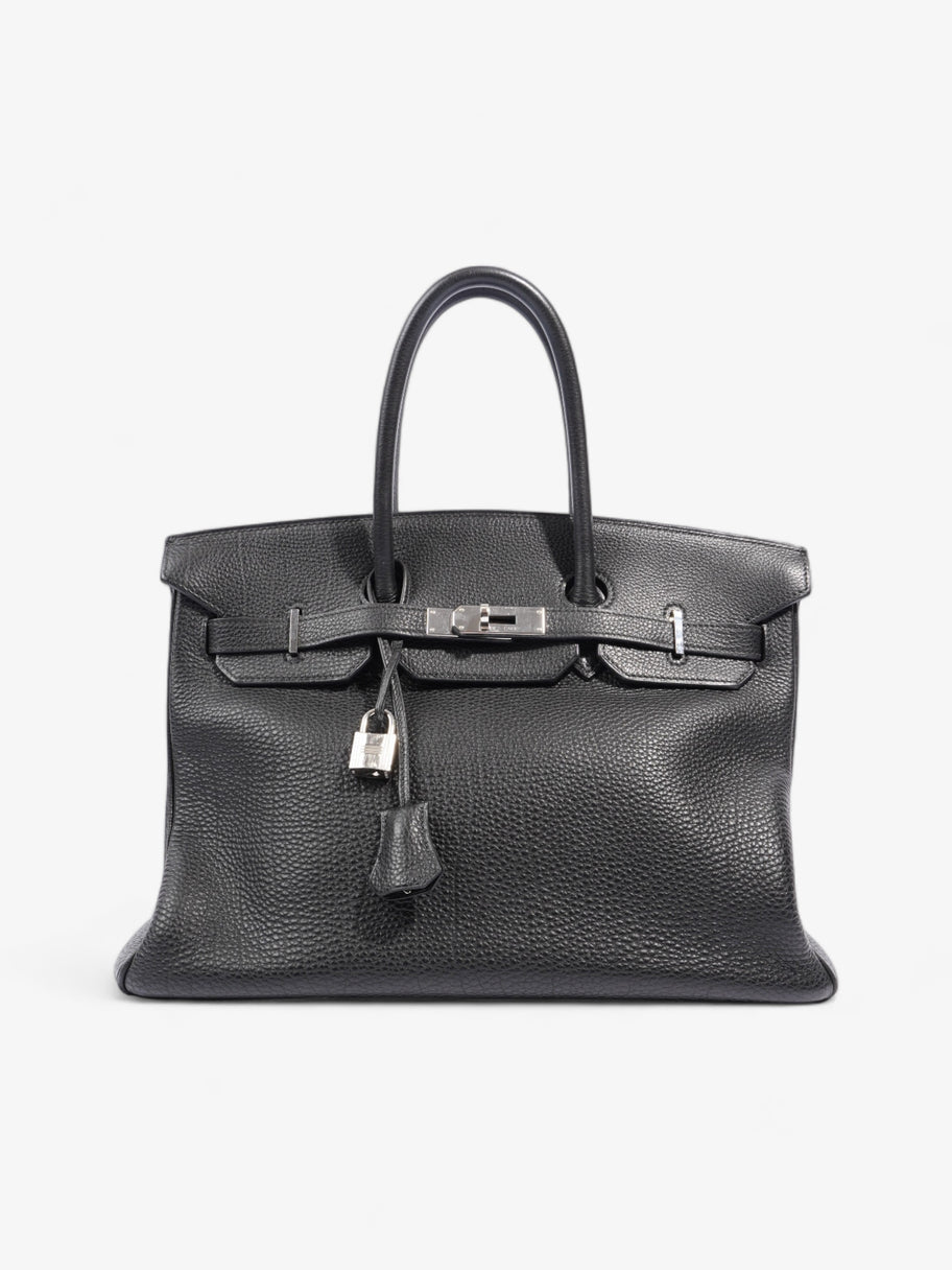 Hermes Birkin 35 Black Leather Image 1