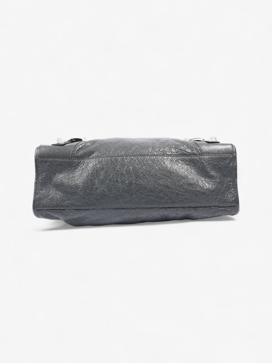 Balenciaga City Grey Leather Medium Image 6