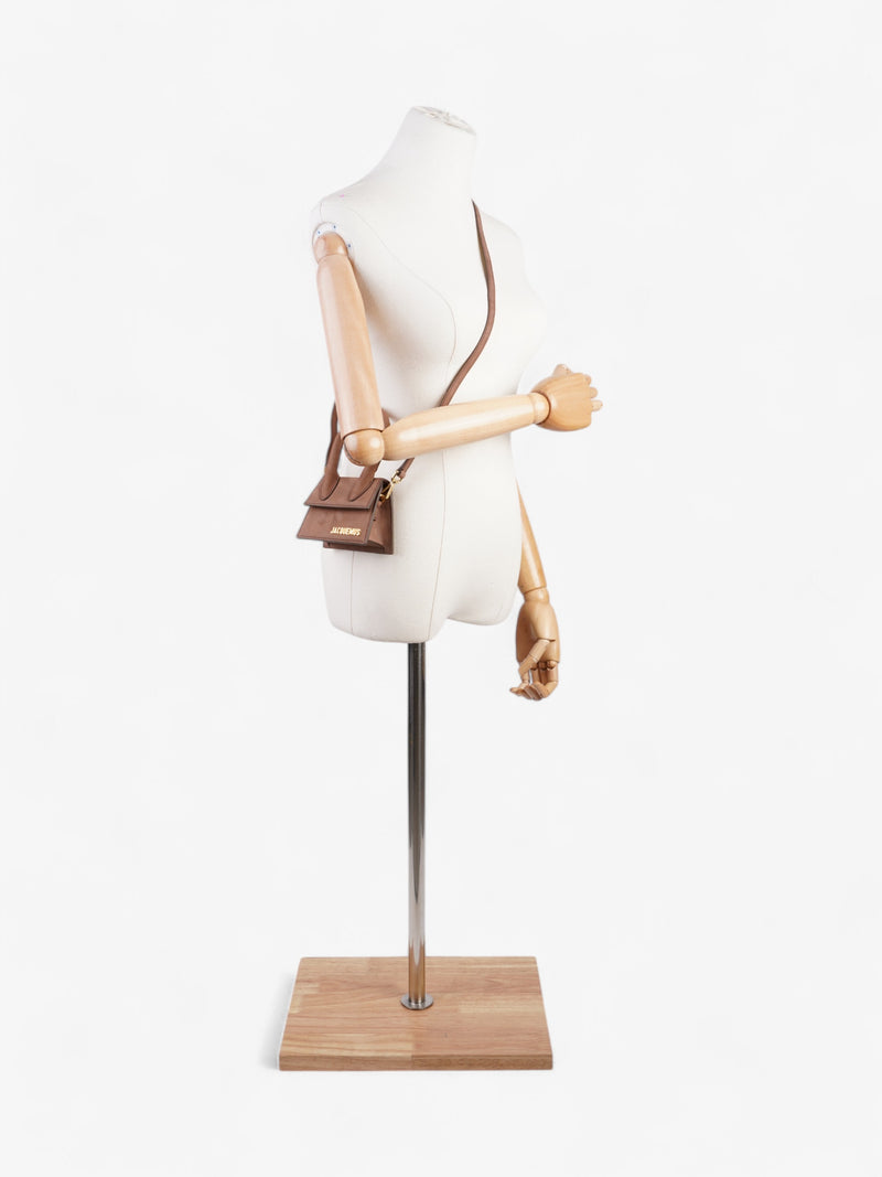  Jacquemus Le Chiquito Brown Leather Mini