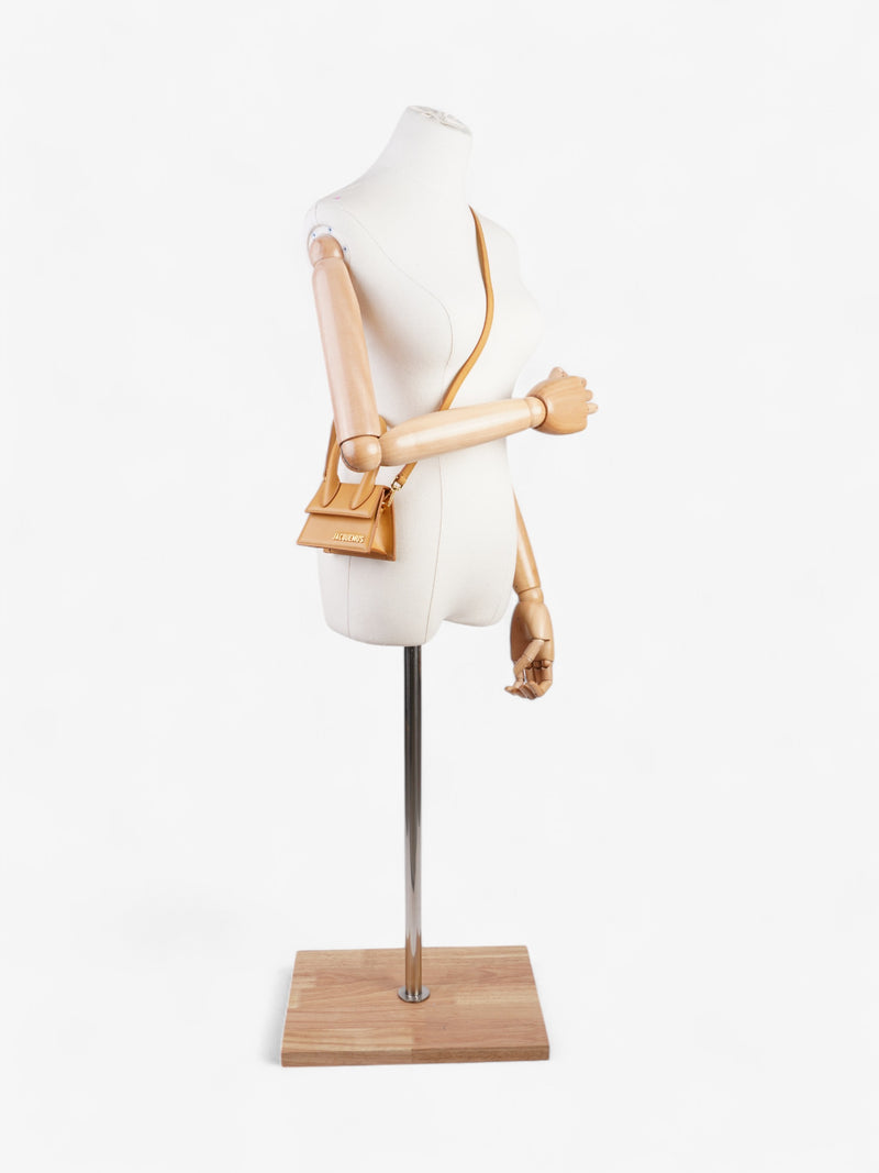  Jacquemus Le Chiquito Camel Leather Mini