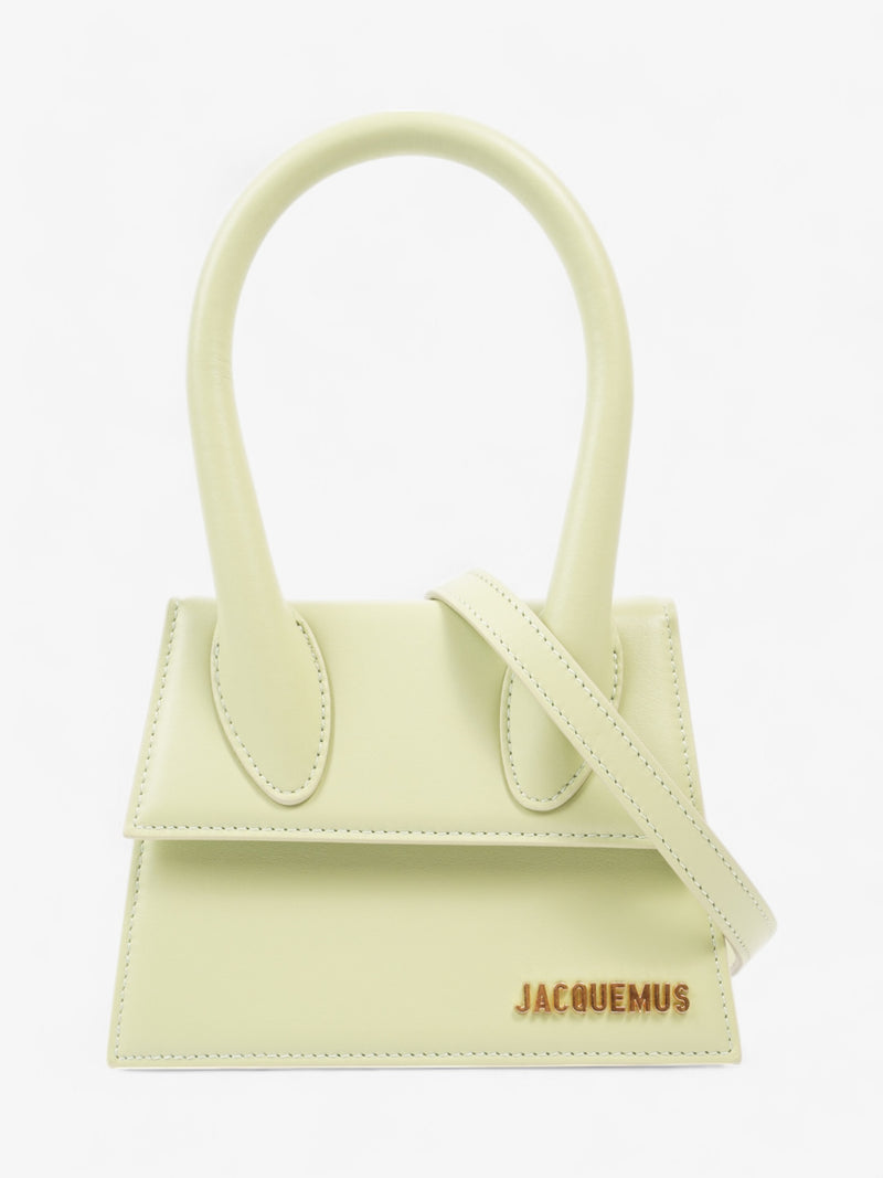  Jacquemus Le Chiquito Light Green Leather Moyen