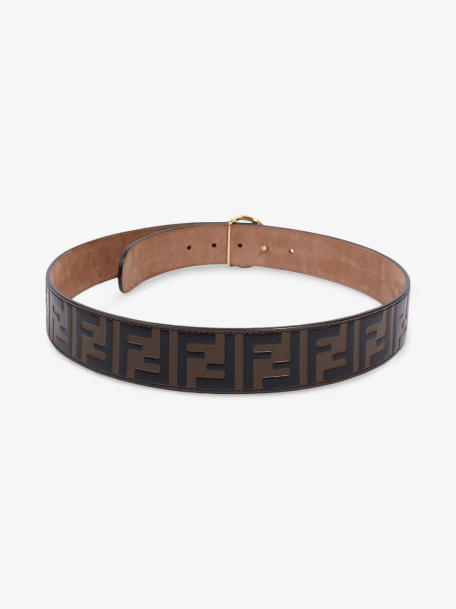 Fendi F is Fendi Belt Black / Brown Leather 85cm / 34