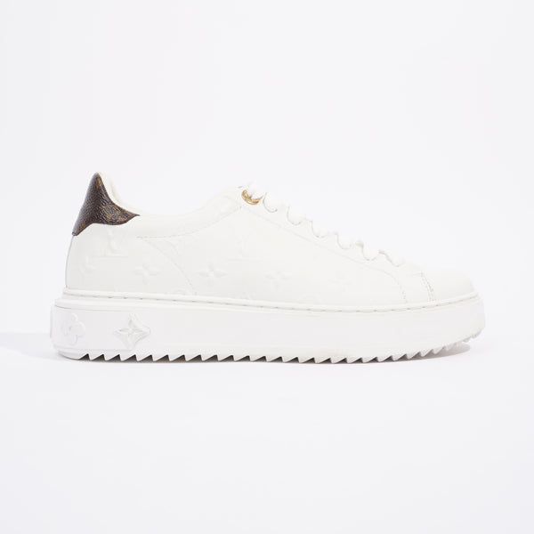 Louis vuitton time out sneakers clearance white