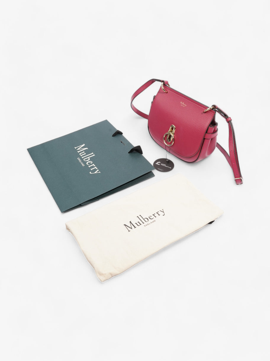 Mulberry Amberley Berry Pink Leather Small Image 10