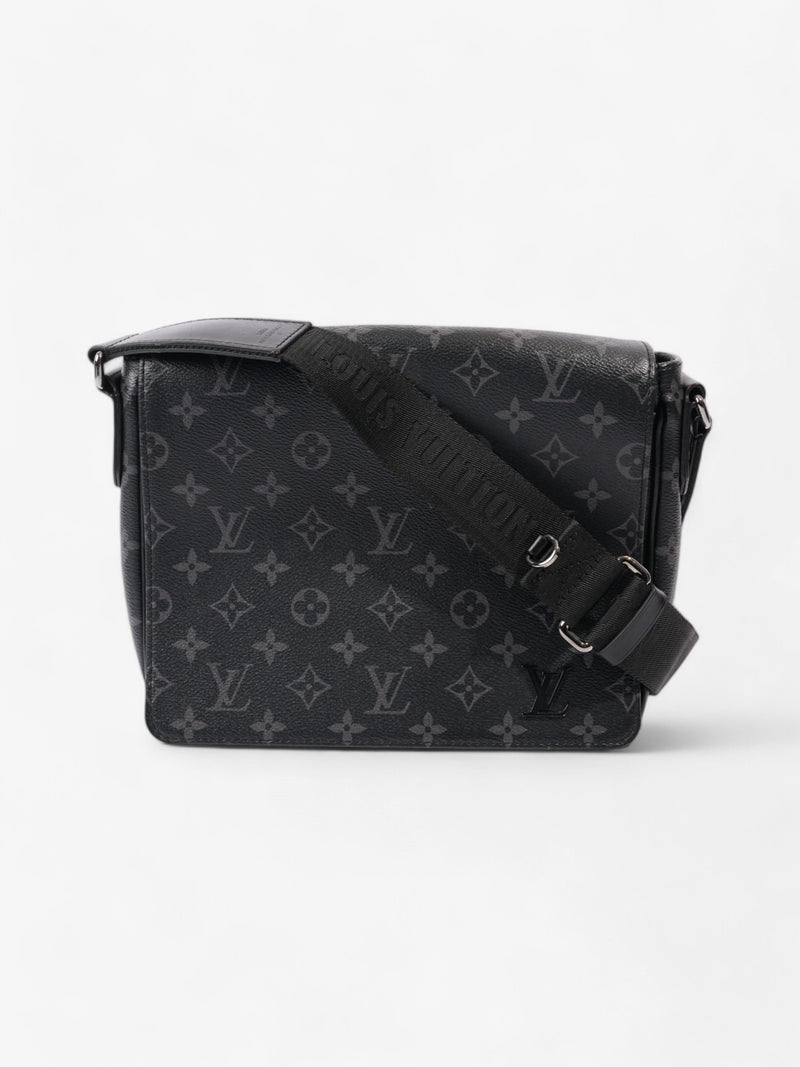  Louis Vuitton District Messenger Monogram Eclipse Coated Canvas PM