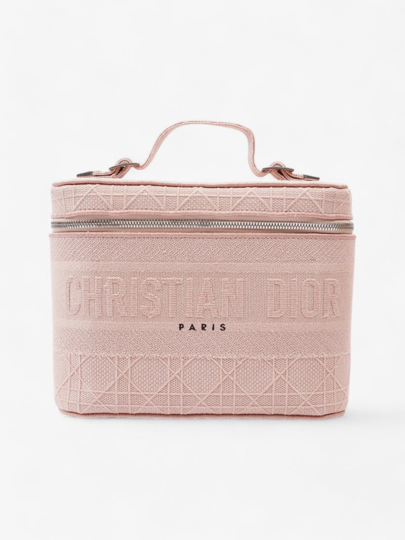  Christian Dior DiorTravel Vanity Case Bois De Rose Cotton