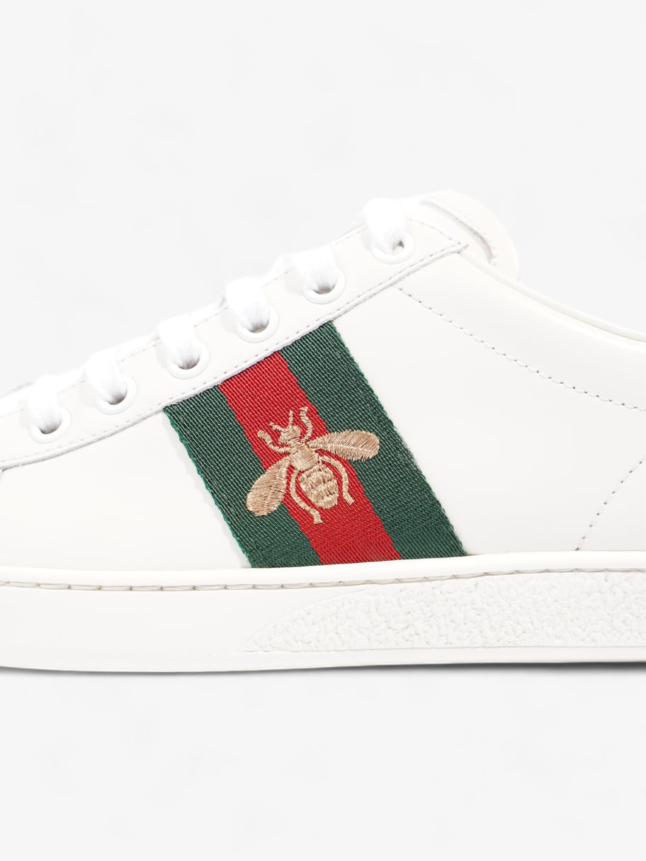 Gucci Ace Sneakers with Bee White / Green / Red Leather EU 37 UK 4 Image 9