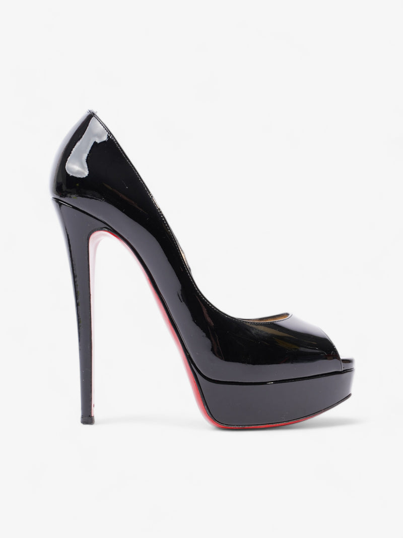 Pre Owned Christian Louboutin Lady Peep Heels | Luxe Collective | Luxe  Collective