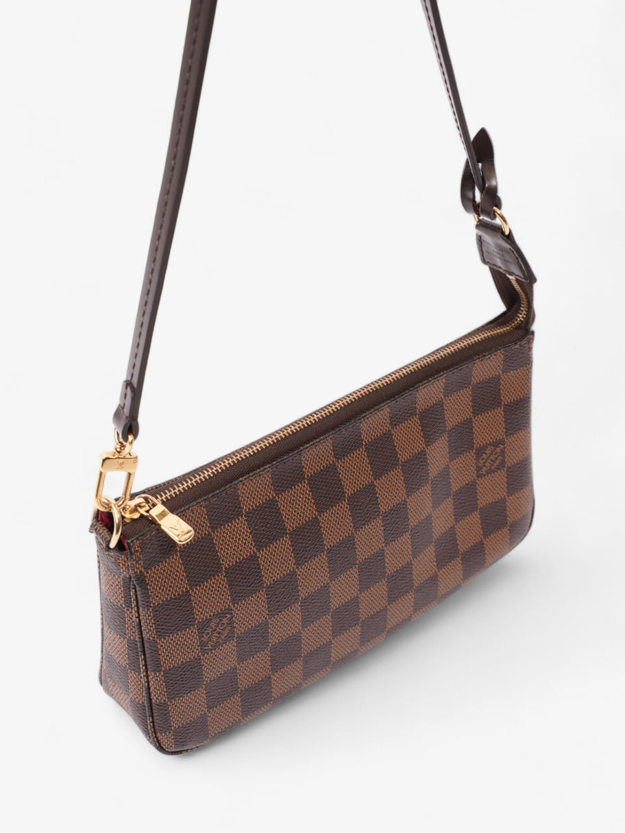 Louis Vuitton Pochette Accessoires Damier Ebene Coated Canvas Luxe Collective