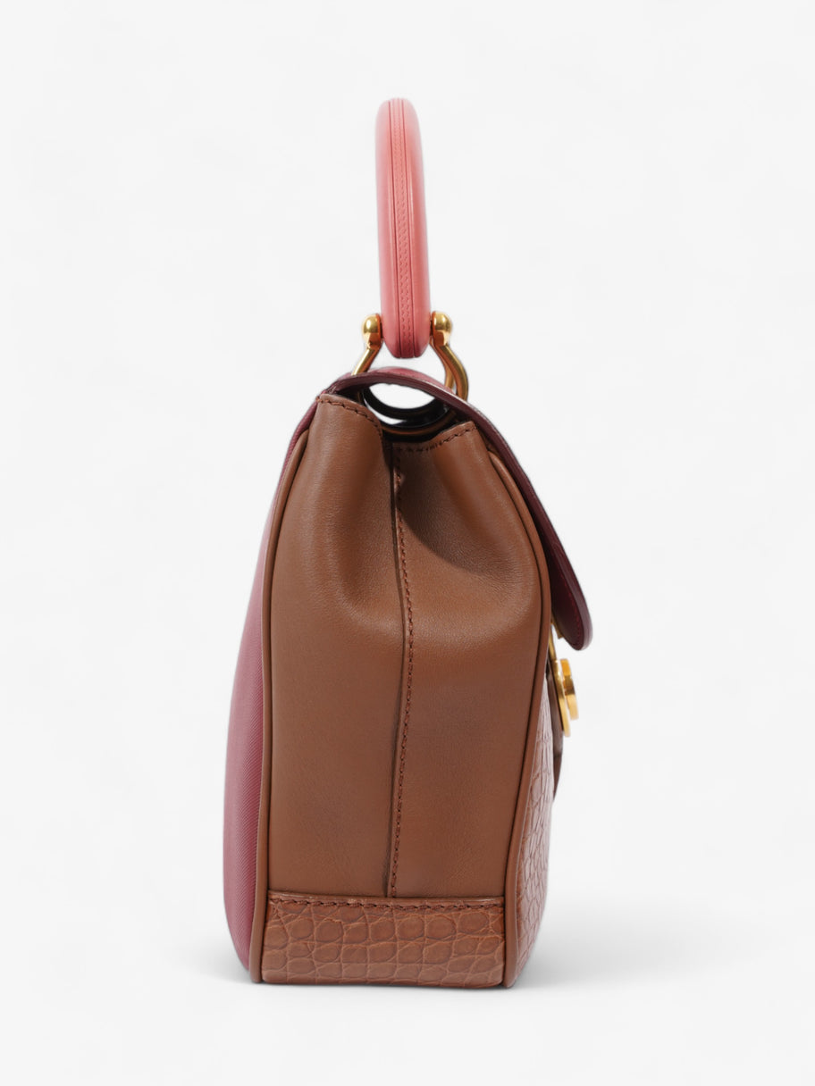 Burberry DK88 Pink / Brown Leather Image 5