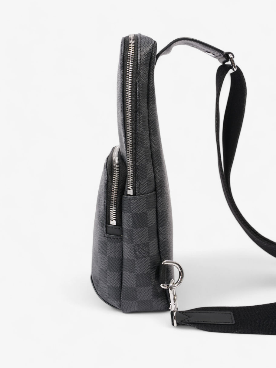 Louis Vuitton Louis Vuitton Avenue Sling Bag Damier Graphite Coated Canvas Monogram / Black Coated Canvas Image 3