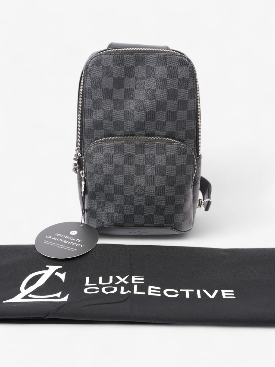 Louis Vuitton Louis Vuitton Avenue Sling Bag Damier Graphite Coated Canvas Monogram / Black Coated Canvas Image 10